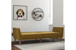 Regal 2-sits Bäddsoffa Gul