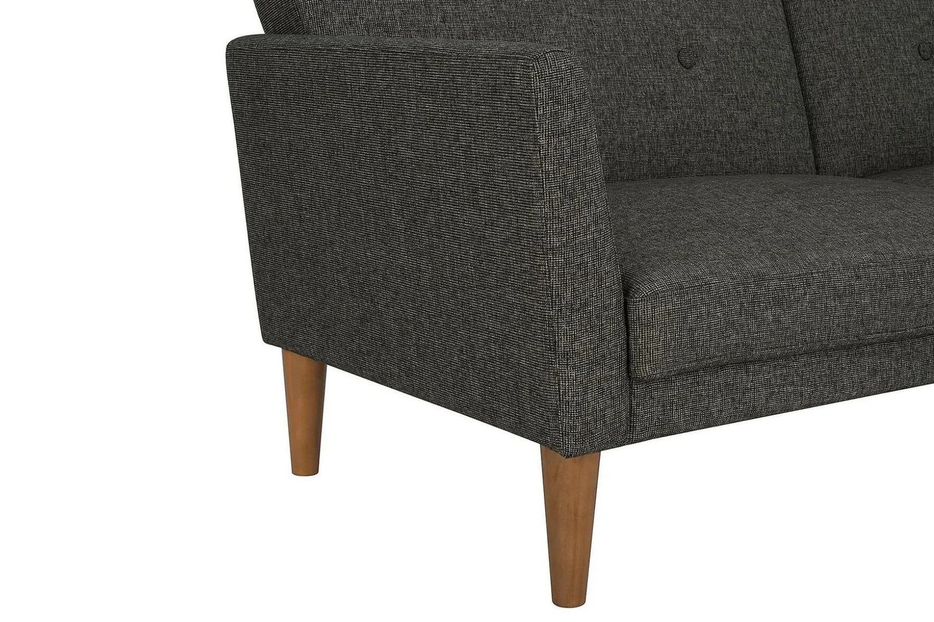 Regal 2-sits Bäddsoffa Mörkgrå