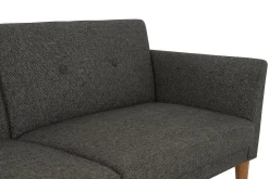 Regal 2-sits Bäddsoffa Mörkgrå