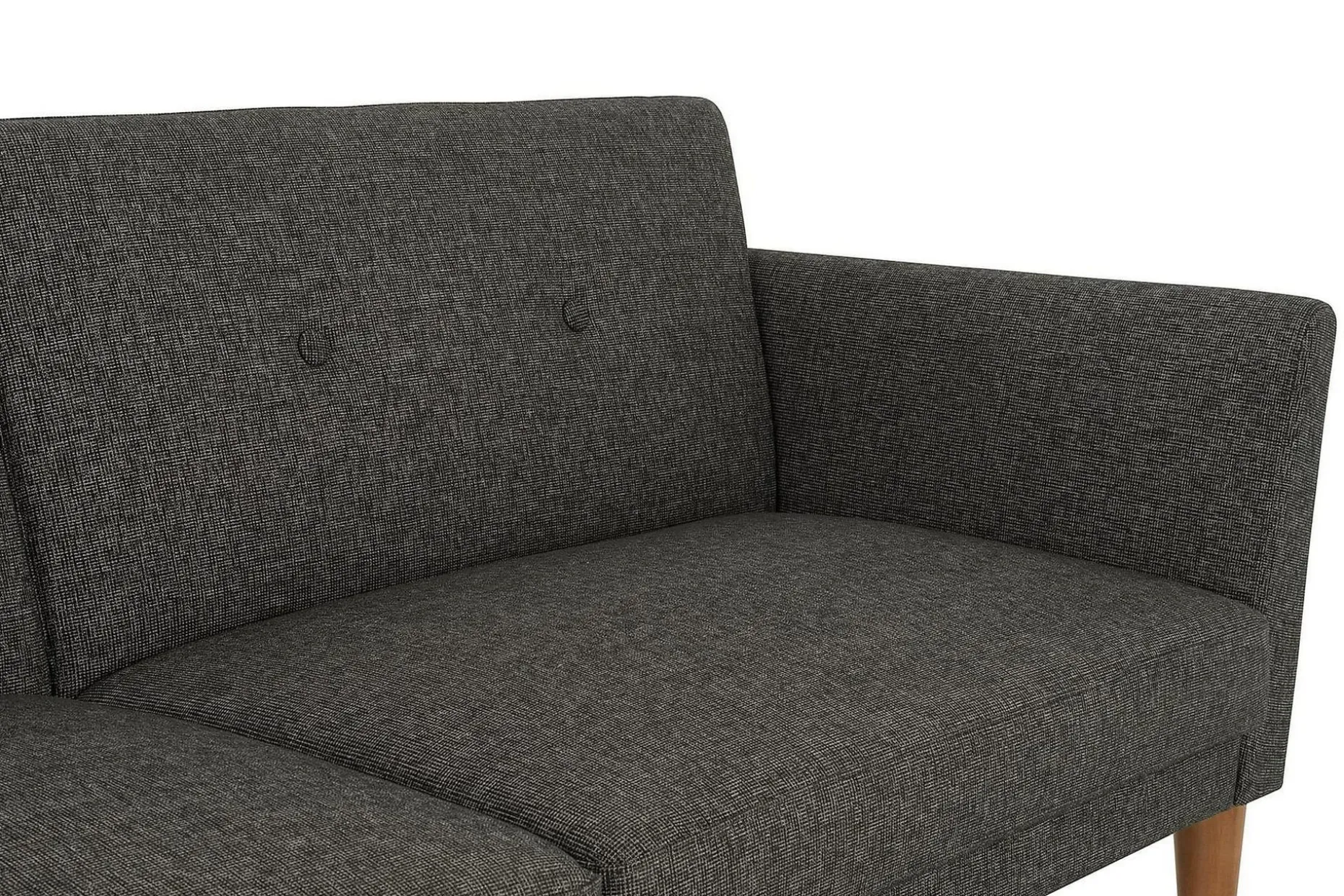Regal 2-sits Bäddsoffa Mörkgrå