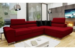 Reginia 4-sits Hörnbäddsoffa Red