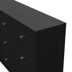 Renor Byrå dubbelbyrå med 6 lådor 143x30x68 cm