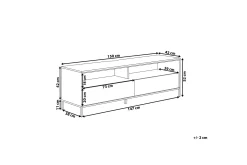 Revelle TV-Bänk 150 cm med LED