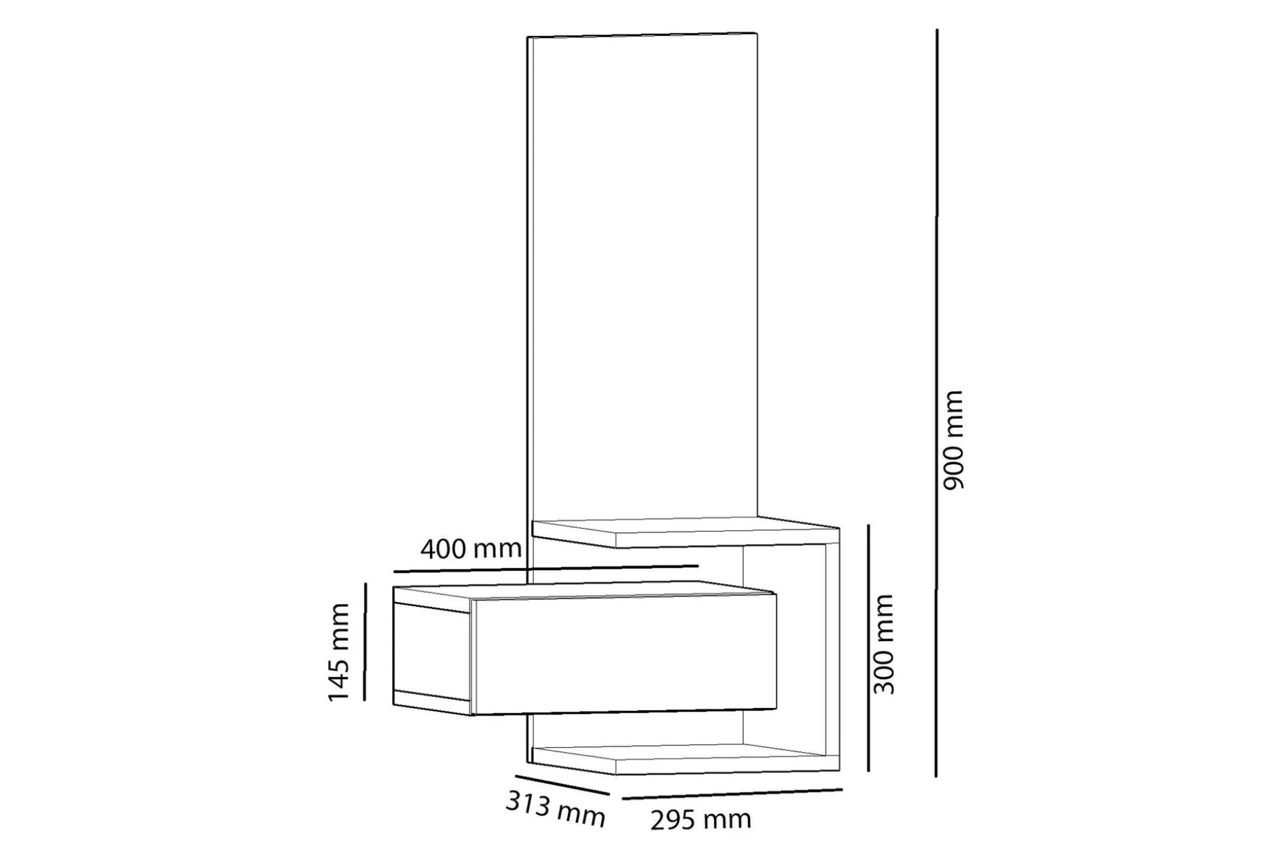 Rheuark Sideboard 49 cm