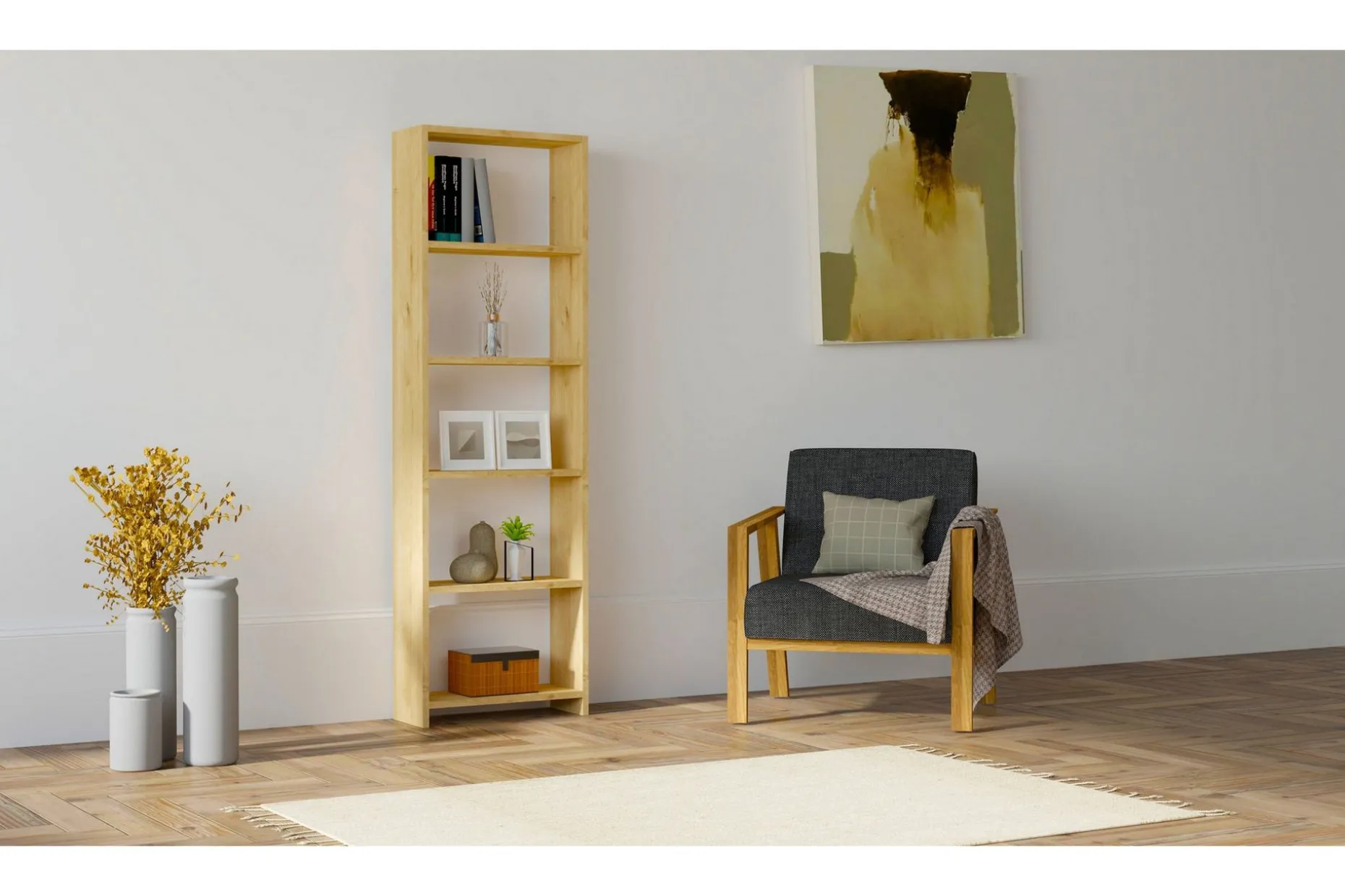 Rinorea Bokhylla 160x50 cm