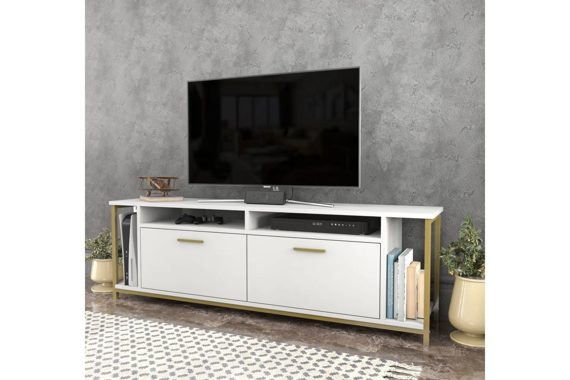 Rinorea Tv-bänk 160x50,8 cm