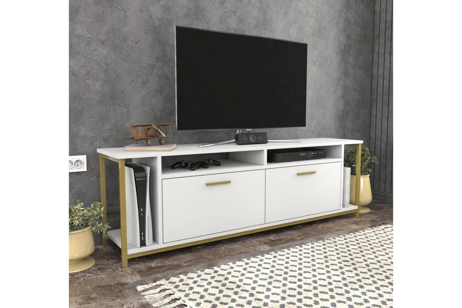 Rinorea Tv-bänk 160x50,8 cm