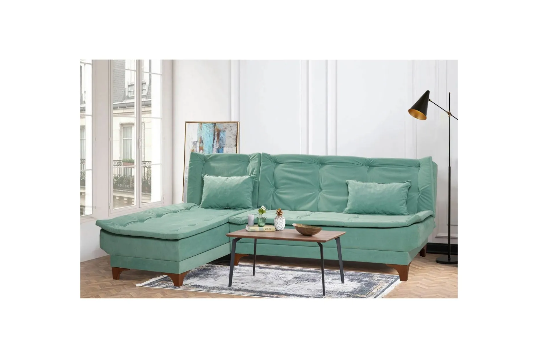 Riversdale Bäddsoffa m. Divan 4-sits