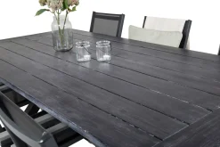 Rives Matgrupp Utomhus 200cm + 6 Parma Karmstolar