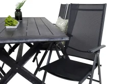 Rives Matgrupp Utomhus 200cm + 6 Break Positionsstolar