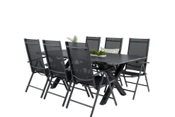 Rives Matgrupp Utomhus 200cm + 6 Break Positionsstolar