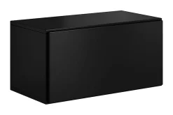 Roco Vitrinskåp 37,5x39x75 cm Black/Black