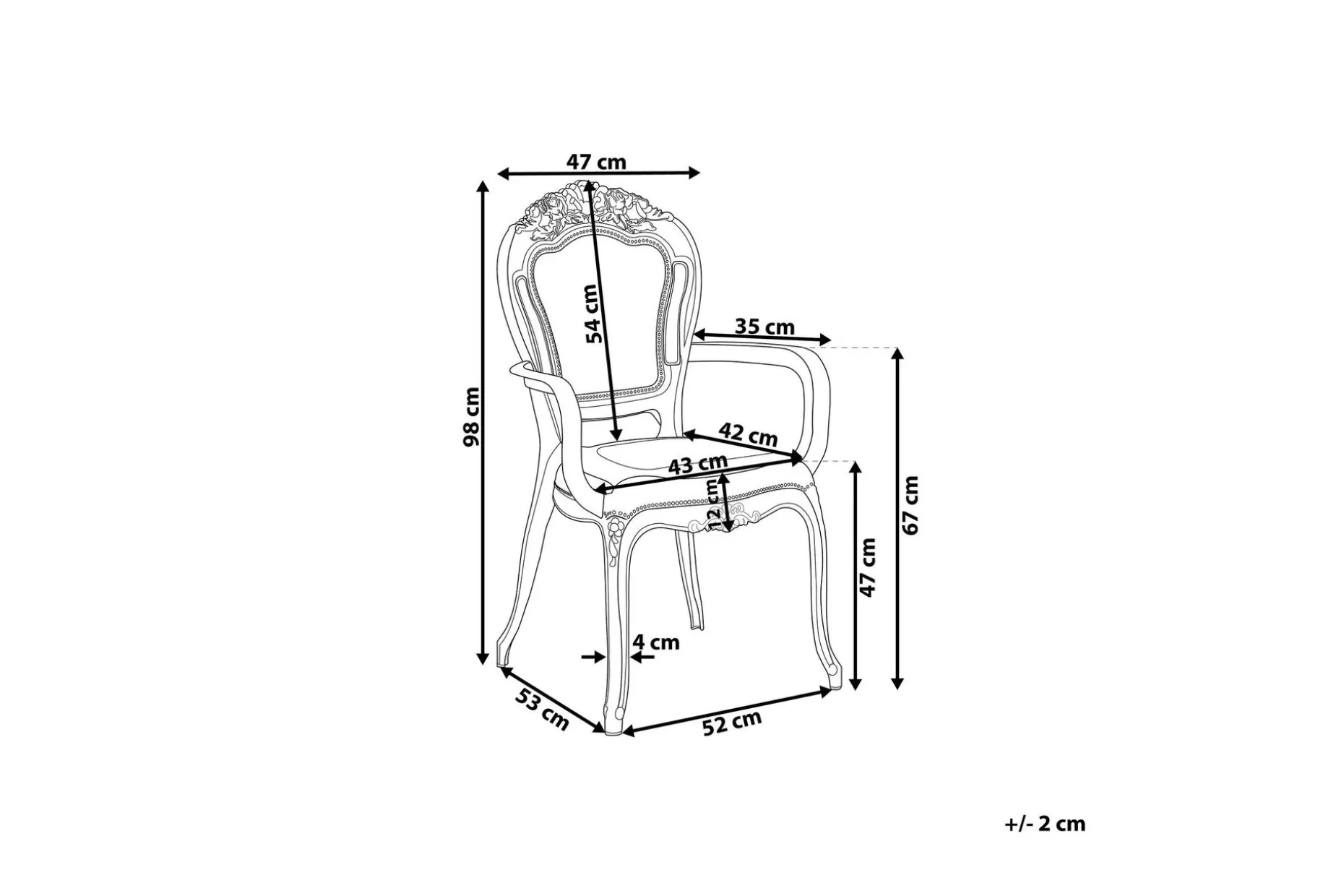 Ronshausen Stol 2-pack