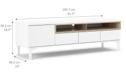 Roomers TV-Bänk 155,7 cm
