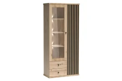 Rosehall Vitrinskåp 191 cm Black
