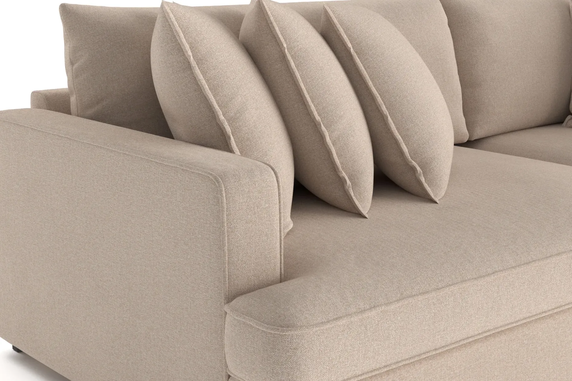 Rossita Lyx 4-sits Extra djup Soffa i Tyg