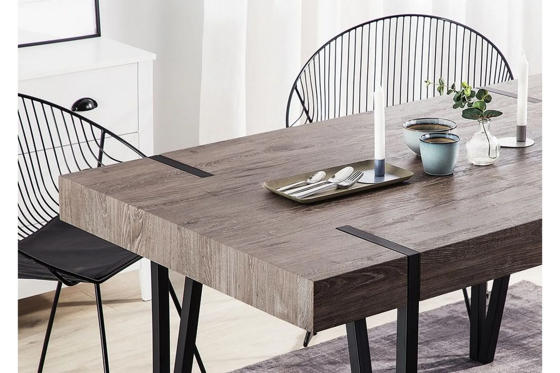 Roundtop Matbord 180x90 cm