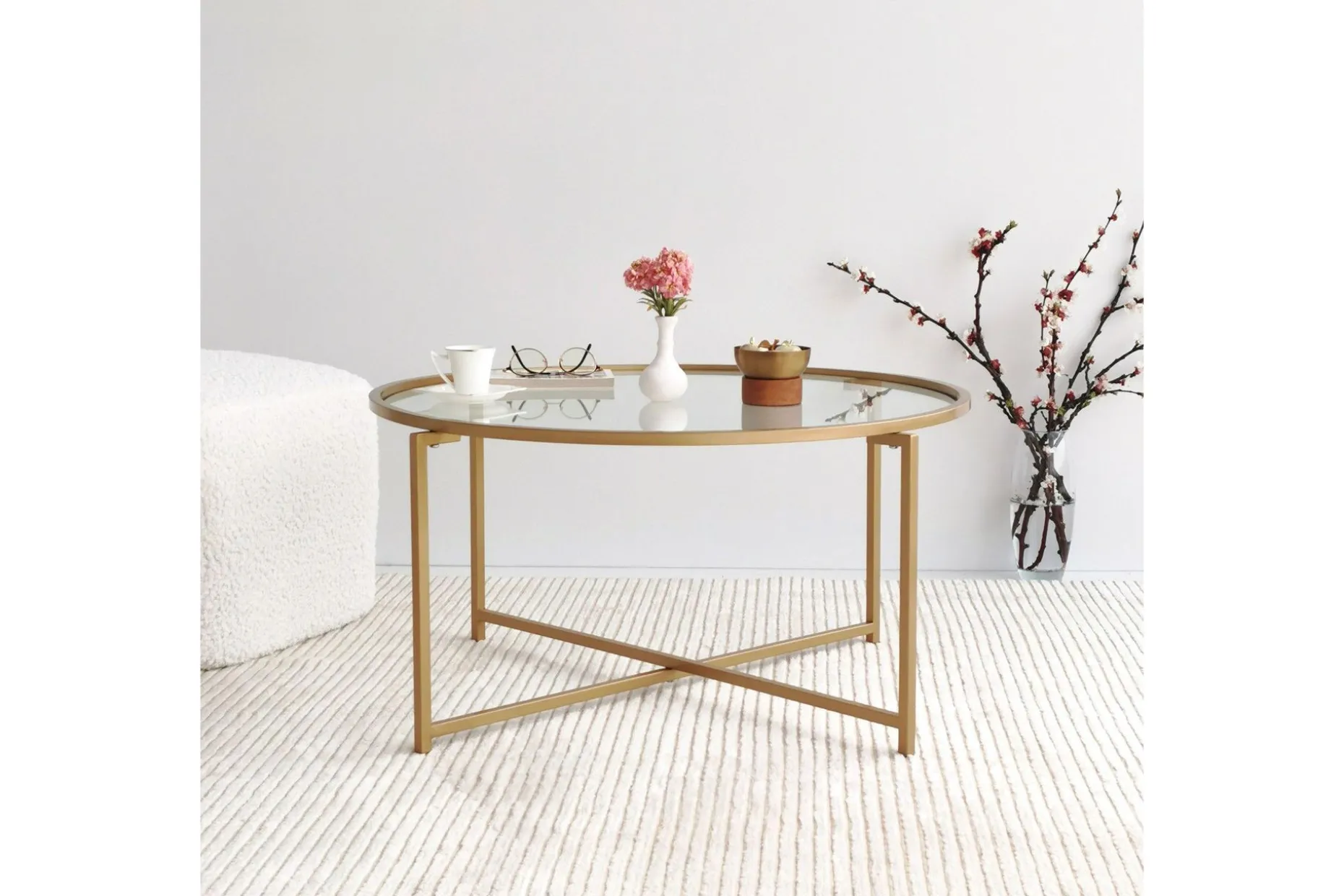 Rowman Soffbord 83 cm Runt
