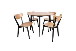 Roxby Matbord 105 cm Ek/Svart