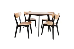 Roxby Matbord 105 cm Ek/Svart