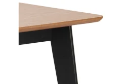 Roxby Matbord 120x80 cm Ek/Svart