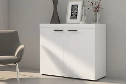 Rumba Skänk 97,2x40,3x82 cm LED-belysning