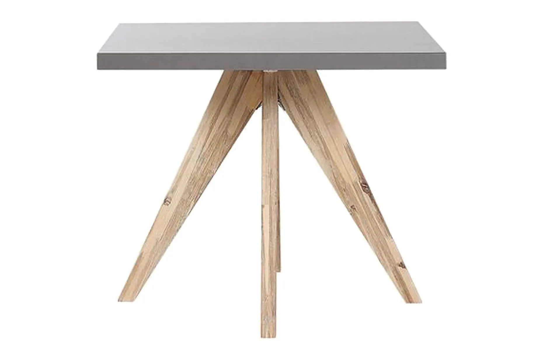 Rund Trädgårdsbord betongeffekt 90 c 90 cm OLBIA
