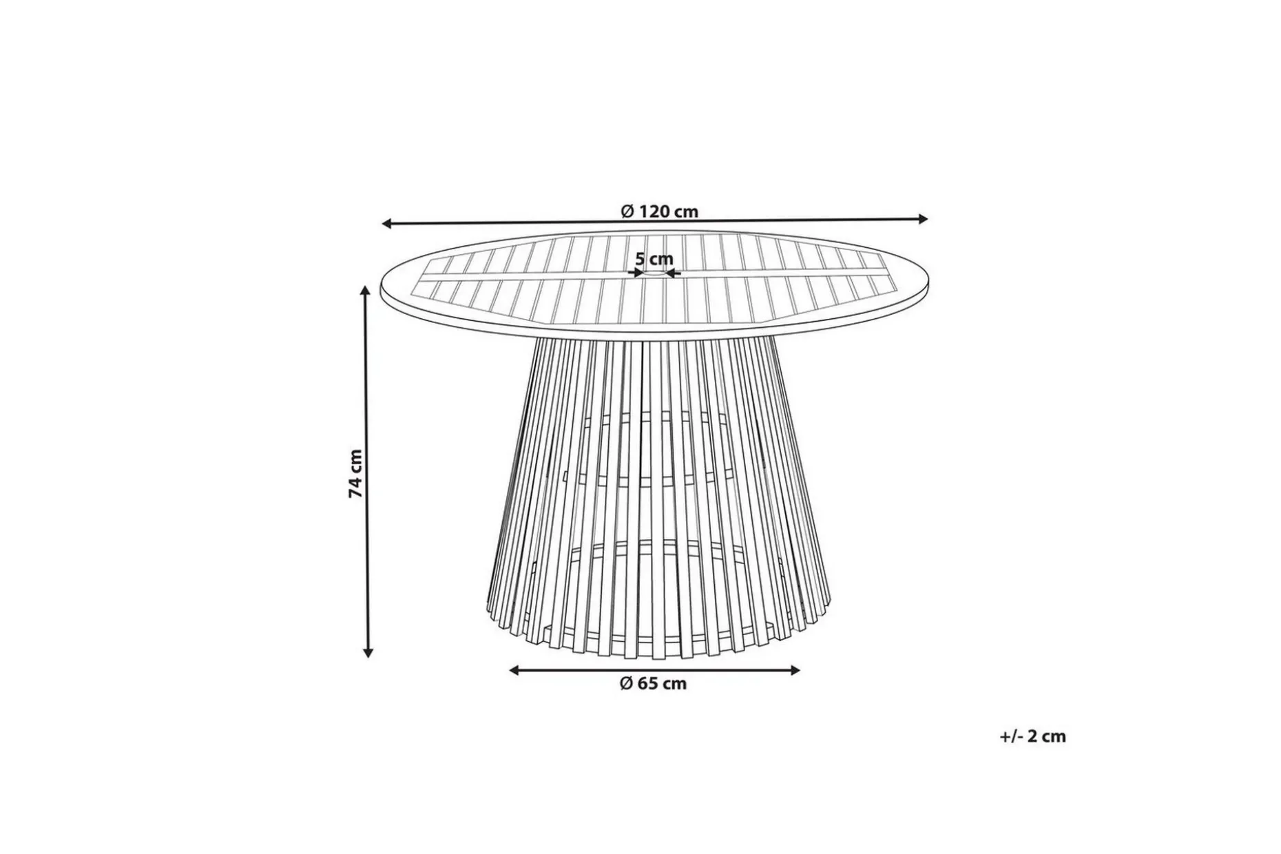 Runt bord Agello