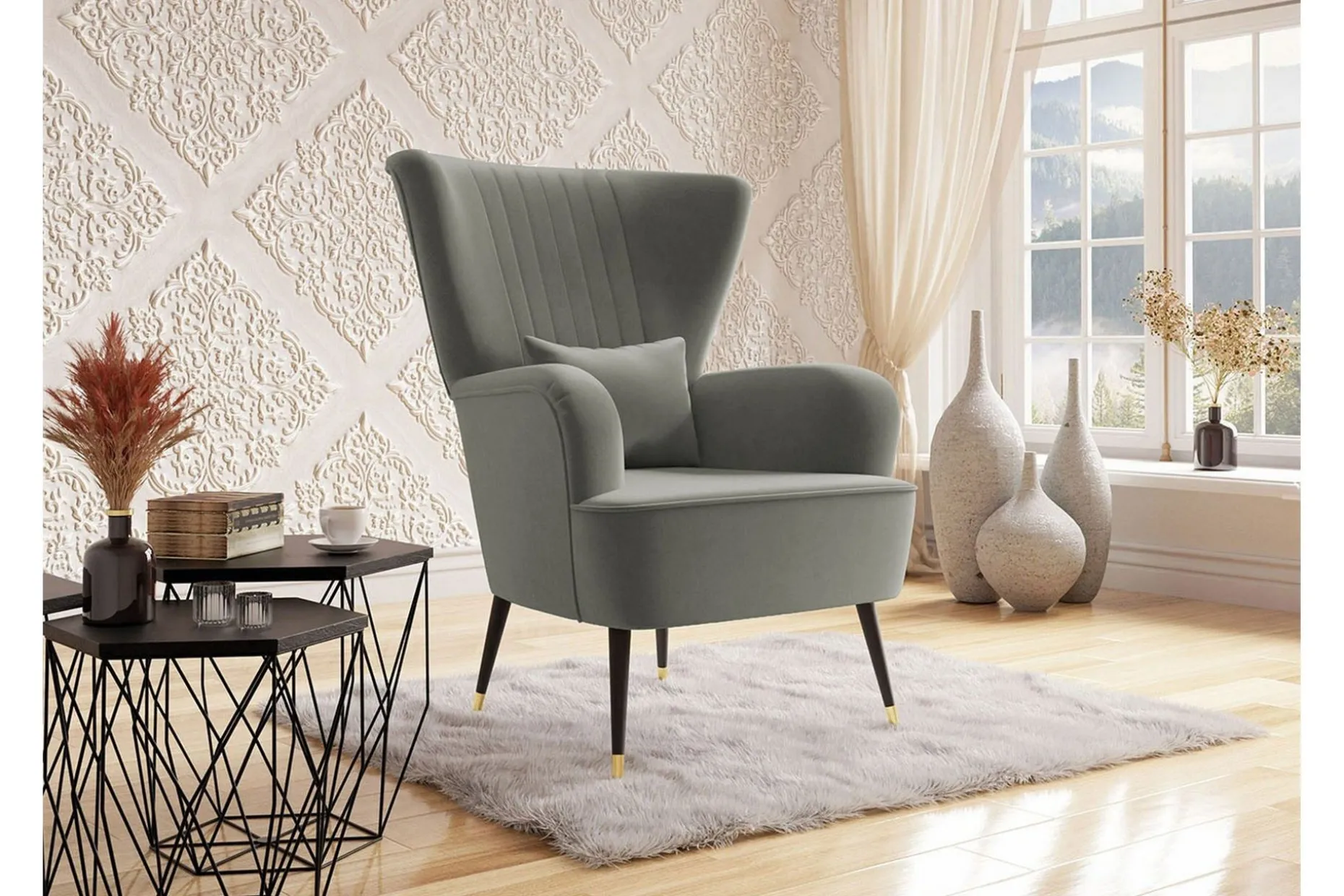 Rushmore Fåtölj Dark grey