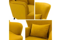 Rushmore Fåtölj Mustard yellow