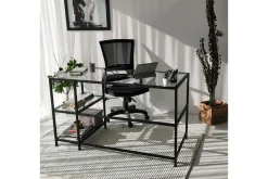 Sabani Skrivbord 130 cm med Förvaring 2 Hyllor
