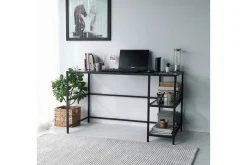 Sabani Skrivbord 130 cm med Förvaring 2 Hyllor