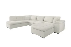 Sakri 5-sits Hörnbäddsoffa White