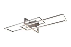 Salinas LED Plafond borstad stål