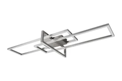 Salinas LED Plafond borstad stål