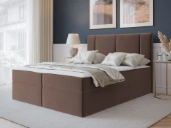 Salricus Sängpaket Kontinentalsäng 180x200 cm med Förvaring
