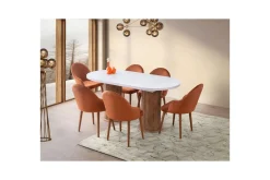Samtens Matbord 180 cm Oval