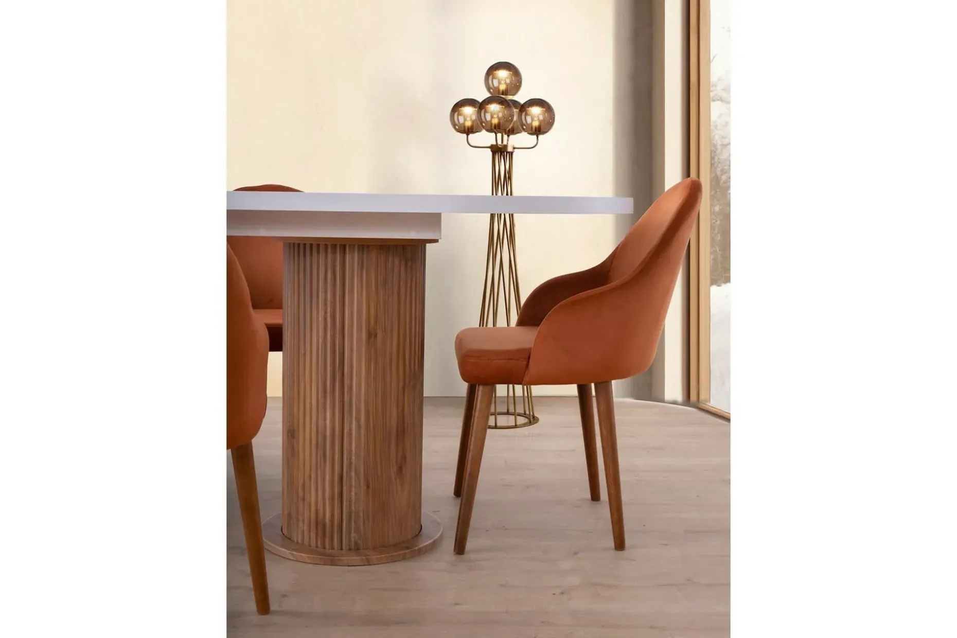 Samtens Matbord 180 cm Oval