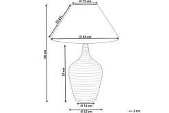 Sandreis Bordslampa 56 cm E27