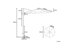 Savona Parasoll 240 cm
