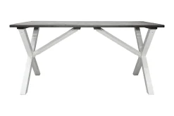 Scottsdale Matbord Utomhus 150 cm Grå/Vit