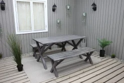 Scottsdale Matbord Utomhus 150 cm Shabby Chic