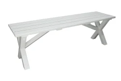 Scottsdale Sittbänk 140 cm Vit