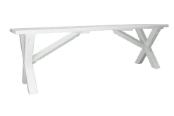 Scottsdale Sittbänk 140 cm Vit