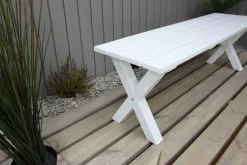 Scottsdale Sittbänk 140 cm Vit