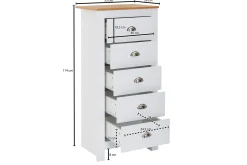 Seddik Sideboard 39 cm Rektangulär