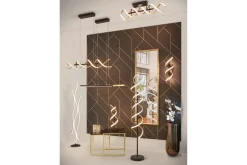 Sequence LED Plafond mattmässing/ mattsvart