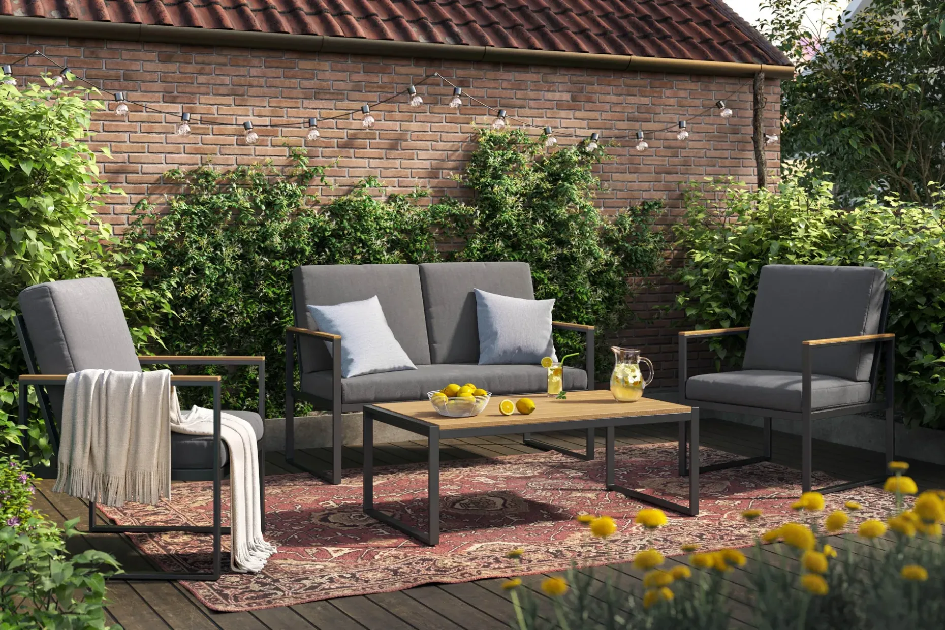 Serena Soffgrupp Utomhus 4-sits