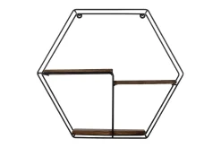 Serotinus Vägghylla 60x15 cm 3 Hyllor