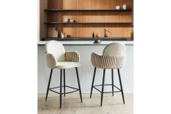 Set med 2 barstolar Amity